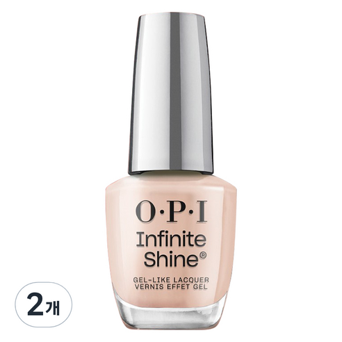오피아이 인피니트 샤인 젤 라이크 매니큐어, ISL 95 Keep Calm & Carry On, 15ml, 2개