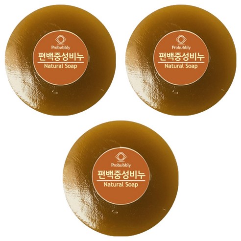 프로버블리 편백 중성비누, 110g, 3개