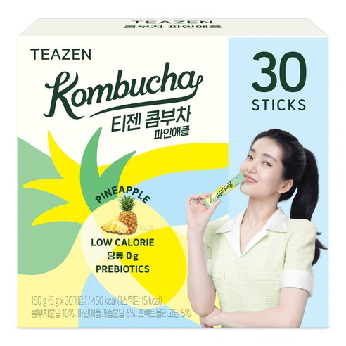 티젠 파인애플 콤부차, 5g, 30개입, 2개