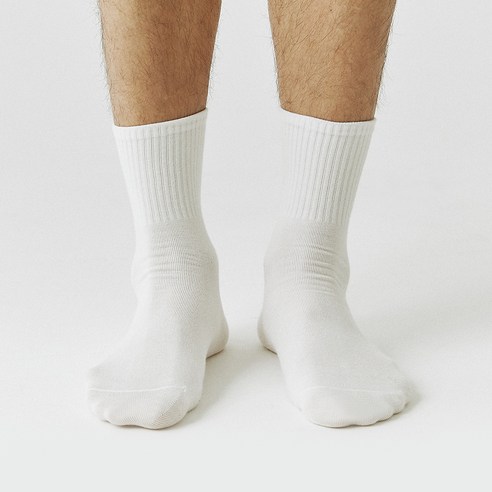 쫀쫀함으로 발 냄새 고민 끝! 사계절 내내 쾌적한 남성 고밀도 양말