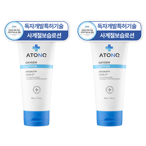 아토앤오투 옥시젠 로션, 200g, 2개