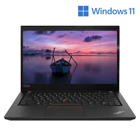 레노버 2021 ThinkPad T14 Gen2, 블랙, 코어i7 11세대, 256GB, 8GB, WIN10 Pro, 20W0S00100
