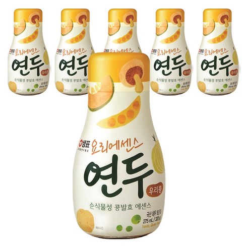 샘표 우리콩 요리에센스 연두, 320g, 6개