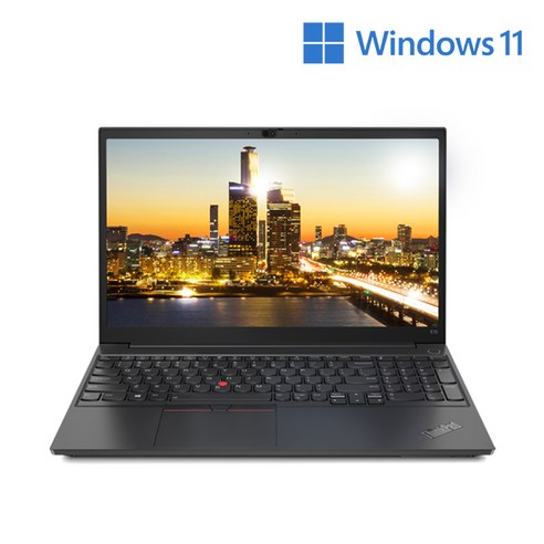 레노버 2021 ThinkPad E15, 블랙, 라이젠7 4세대, 512GB, 16GB, WIN10 Pro, 20YG0015KR