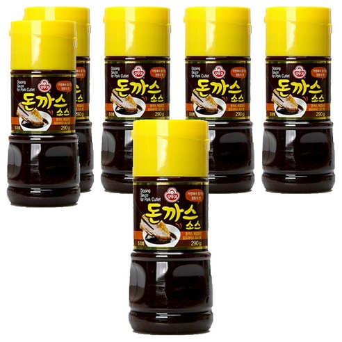 오뚜기 돈까스소스 S, 290g, 6개