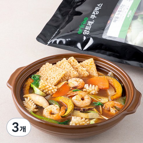 앙트레 해물 누룽지탕 (2인분), 621g, 3개
