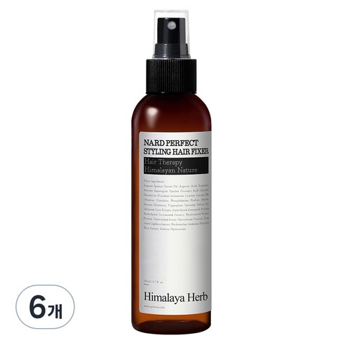 나드 부케가르니 퍼펙트 스타일링 헤어 픽서, 6개, 200ml