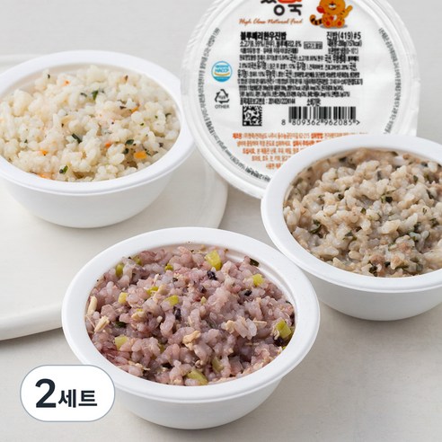 짱죽 냉장 이유식 후기(11~12개월부터) 진밥 C세트, 새우볶음진밥 + 한우치즈감자진밥 + 치킨애호박진밥 + 블루베리한우진밥, 800g, 2세트