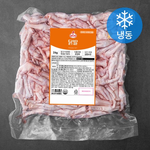 마니커 국산 닭발 (냉동), 1kg, 2개