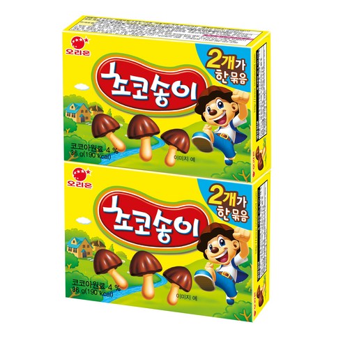 오리온 초코송이, 36g, 2개