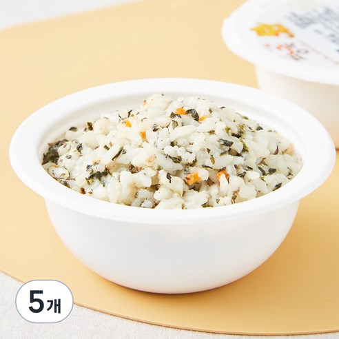 짱죽 이유식 완료기 13개월부터 삼색밥, 치즈, 180g, 5개