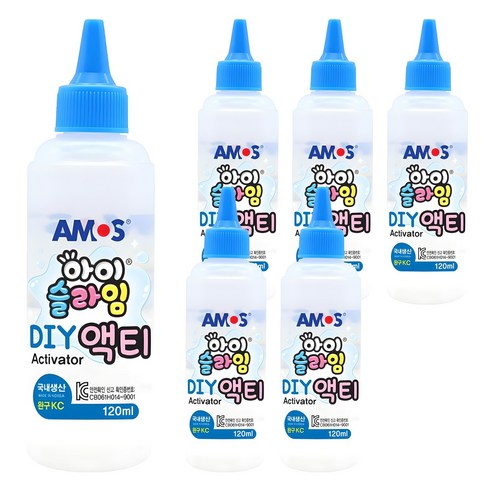 아모스 아이슬라임 액티 120ml, 6개