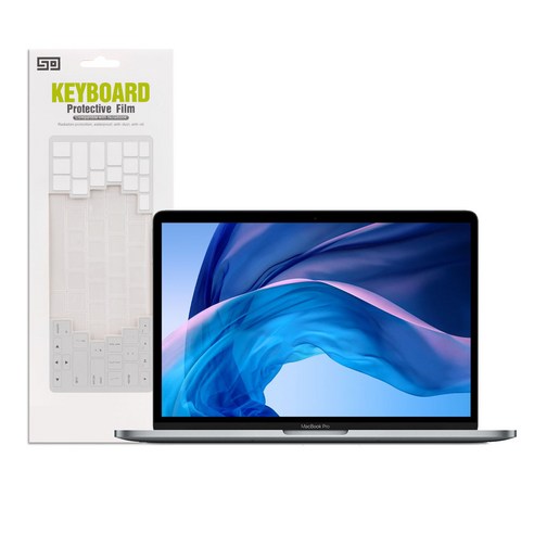 쏘 투명 키스킨 키보드 커버 덮개 맥북 프로 15인치 A1707 A1990, 1세트