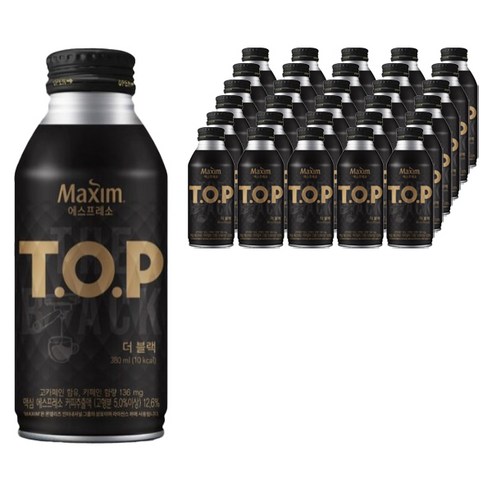티오피 더 블랙 커피, 380ml, 144개