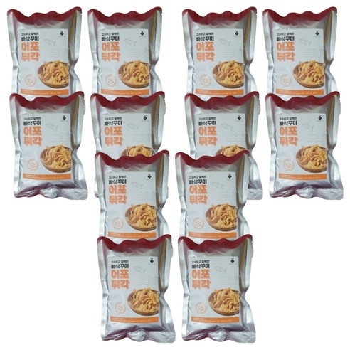 아름다운정성 어포튀각, 12개, 70g