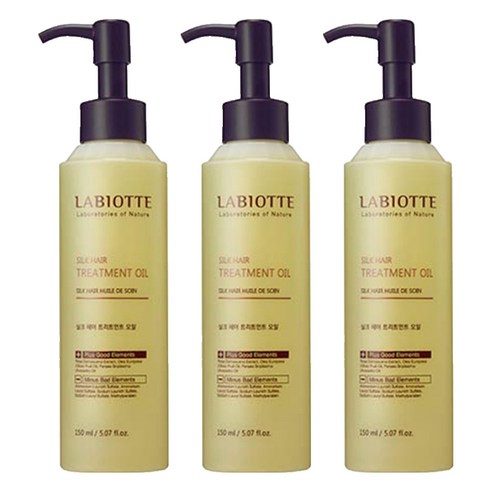 라비오뜨 실크 헤어 트리트먼트 오일, 150ml, 3개