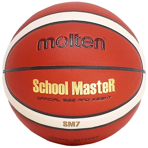 몰텐 스쿨마스터 농구공 7호 BG7-SM, 1개의 상품이미지입니다.