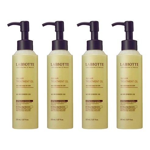 라비오뜨 실크 헤어 트리트먼트 오일, 150ml, 4개