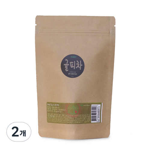 아이앤티 귤피차 삼각티백, 1.2g, 20개입, 2개