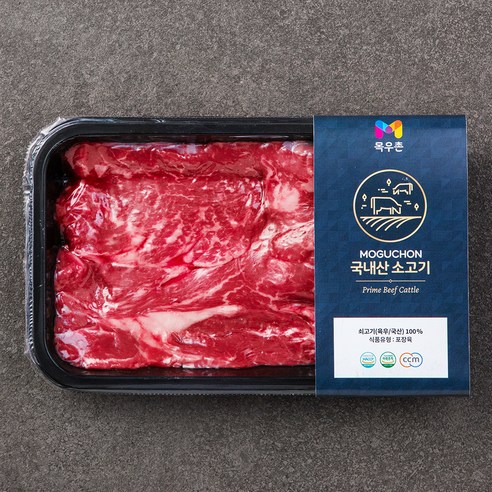  목우촌 국내산 소고기 등심 구이용 (냉장), 300g, 1개 