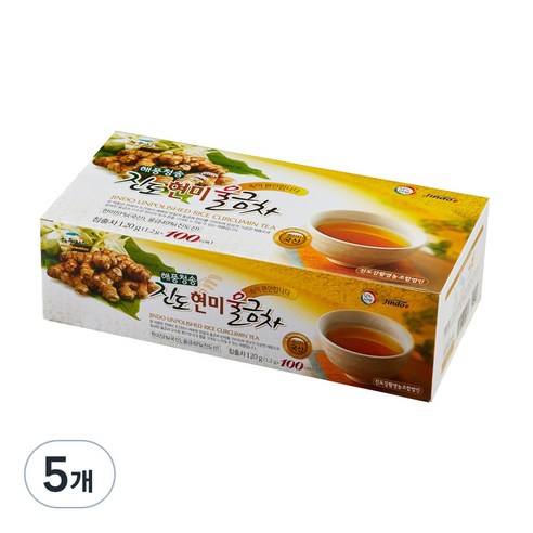 해풍청송 현미 울금차, 1.2g, 100개입, 5개