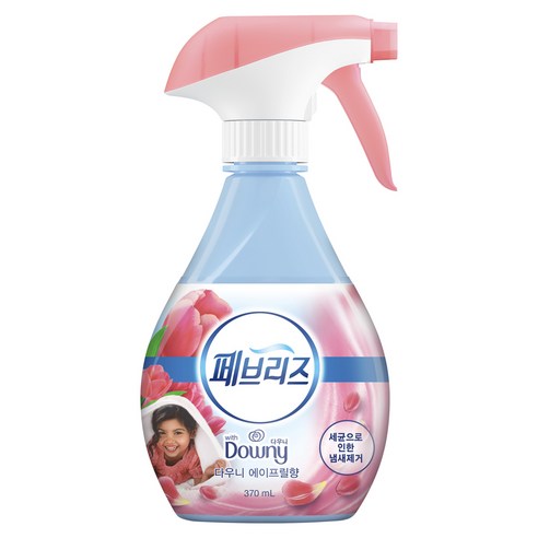 페브리즈 섬유탈취제 다우니 에이프릴향 본품, 370ml, 1개