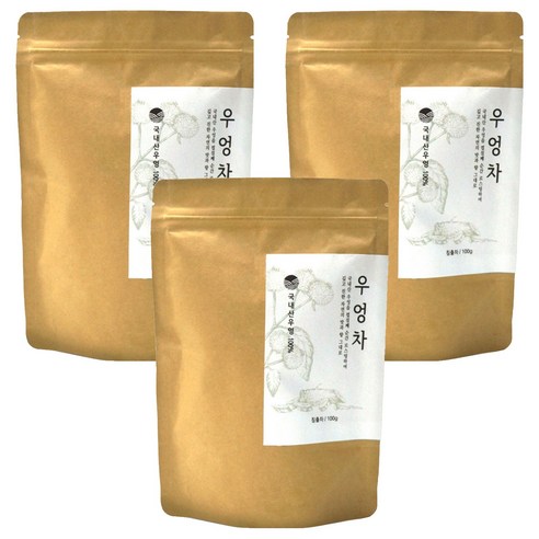 자연지애 껍질째 볶은 우엉차, 300g, 1개입, 3개