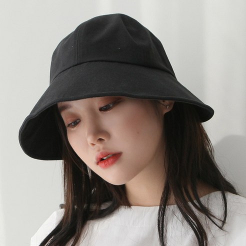 바비수 러버스코튼 리본버킷햇