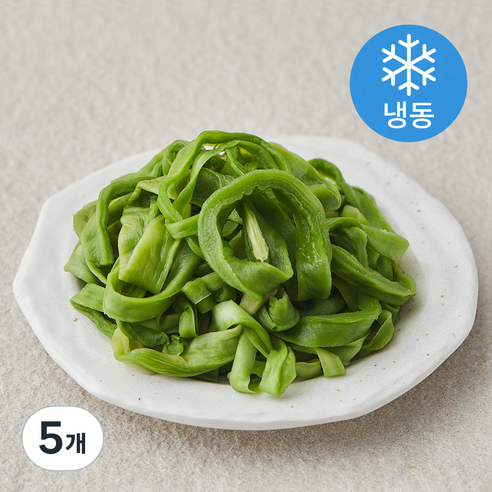 나물투데이 데친 궁채 (냉동), 5개, 250g