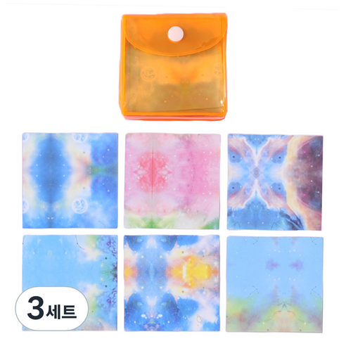 미소로운 별하늘 이벤트 학 종이접기 7.7 cm TYPE 08 252p 세트, 3세트, 6색
