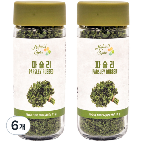내츄럴스파이스 파슬리, 11g, 6개