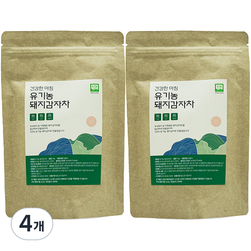 온모아 건강한 아침 유기농 돼지감자차, 70g, 4개