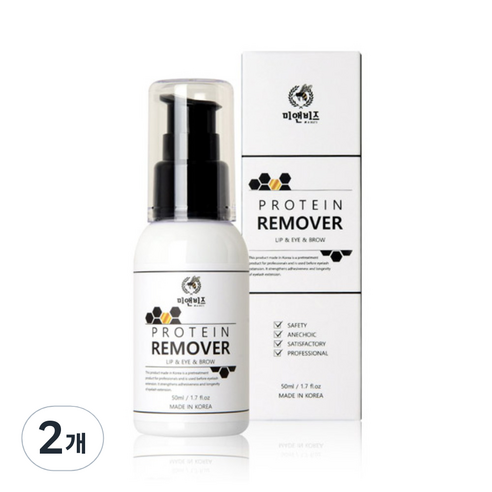 미앤비즈 속눈썹 전처리제, 50ml, 2개