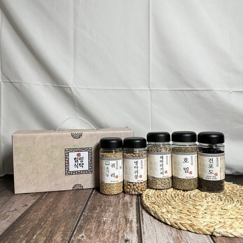 힐링식탁 건강채움 4호 5종 선물세트, 1세트