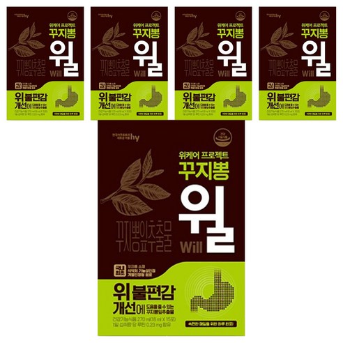에치와이 위케어 프로젝트 꾸지뽕 윌 15p, 270ml, 5개
