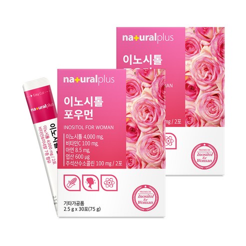 한풍네이처팜 내츄럴플러스 이노시톨 포우먼 30p, 2개, 75g