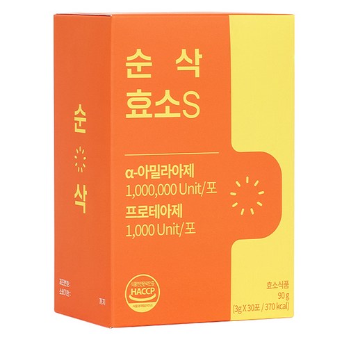 휴온스 순삭 효소S 30p, 90g, 1개