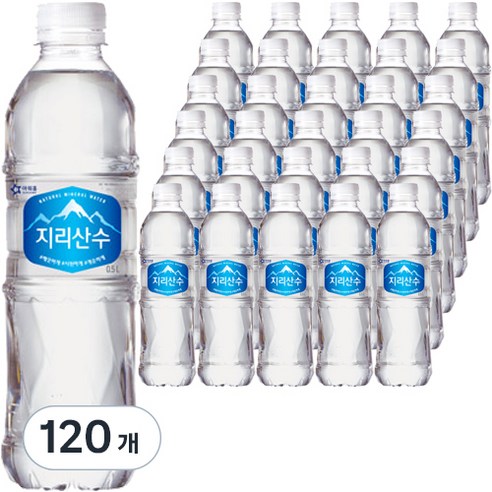 아워홈 지리산수 블루, 500ml, 120개