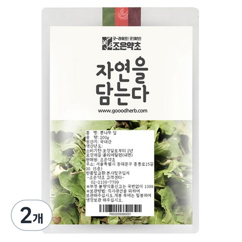 조은약초 프리미엄 뽕잎, 200g, 1개입, 2개