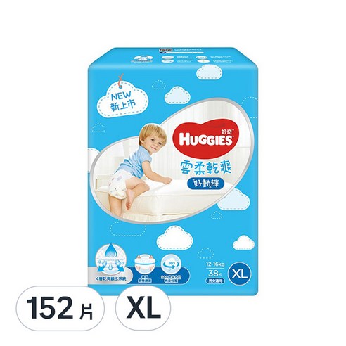 INTL:HUGGIES INTL:好奇 INTL:new INTL:新上市 INTL:雲柔乾爽 INTL:好動褲 INTL:大於15kg INTL:26片 INTL:男女適用 INTL:xxl