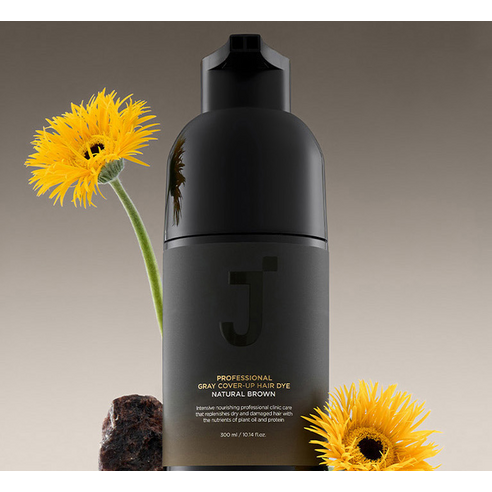 자연스러운 아름다움을 되찾아주는 제이숲 프로페셔널 커버업 새치 염모제