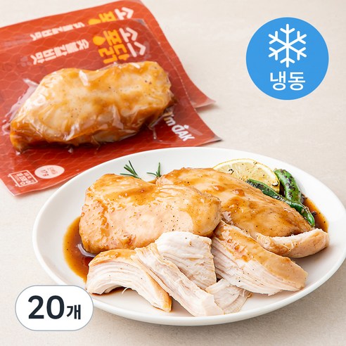 아임닭 소스퐁닭 숯불갈비맛 (냉동), 20개, 100g