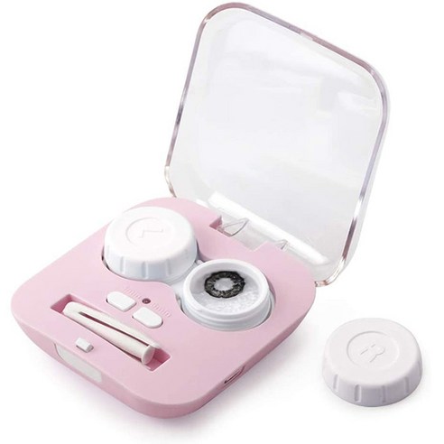 셀루미 음파 진동 무선 렌즈 세척기 SEL-ULC350A, 핑크, 1개