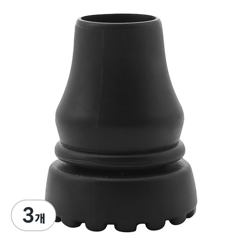 Dr.펠리스제이 지팡이 고무 패킹 리필 20mm, 블랙, 3개