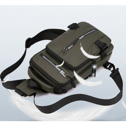 세련됨, 실용성, 내구성이 뛰어난 남성용 숄더 크로스백