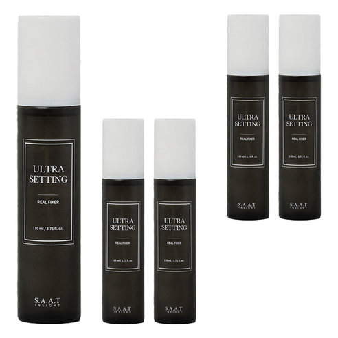 자트인사이트 울트라 세팅 진짜 픽서, 110ml, 5개