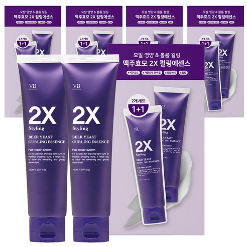 비바스 맥주효모 2X 컬링 에센스, 150ml, 10개