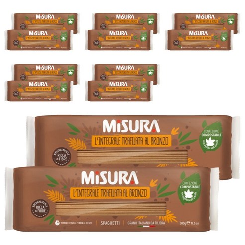MISURA 통밀 스파게티, 500g, 12개
