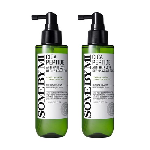 썸바이미 시카 펩타이드 안티 헤어로스 더마 스칼프 토닉, 150ml, 2개