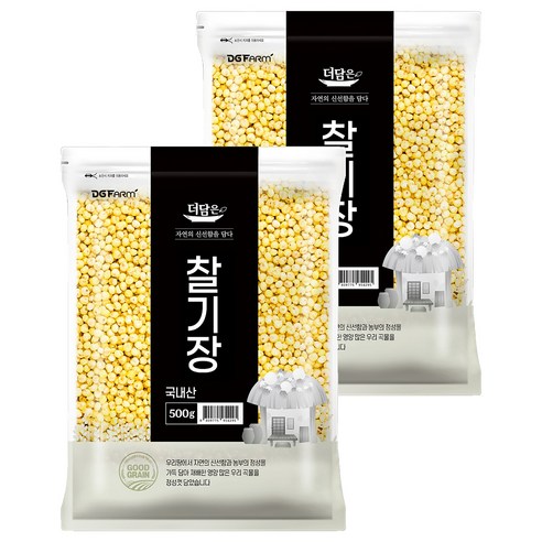 더담은 국산 찰기장, 500g, 2개
